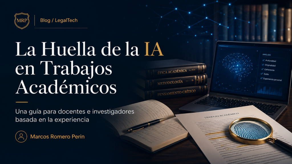 La huella de la IA en los trabajos académicos y los Trabajos Fin de Máster